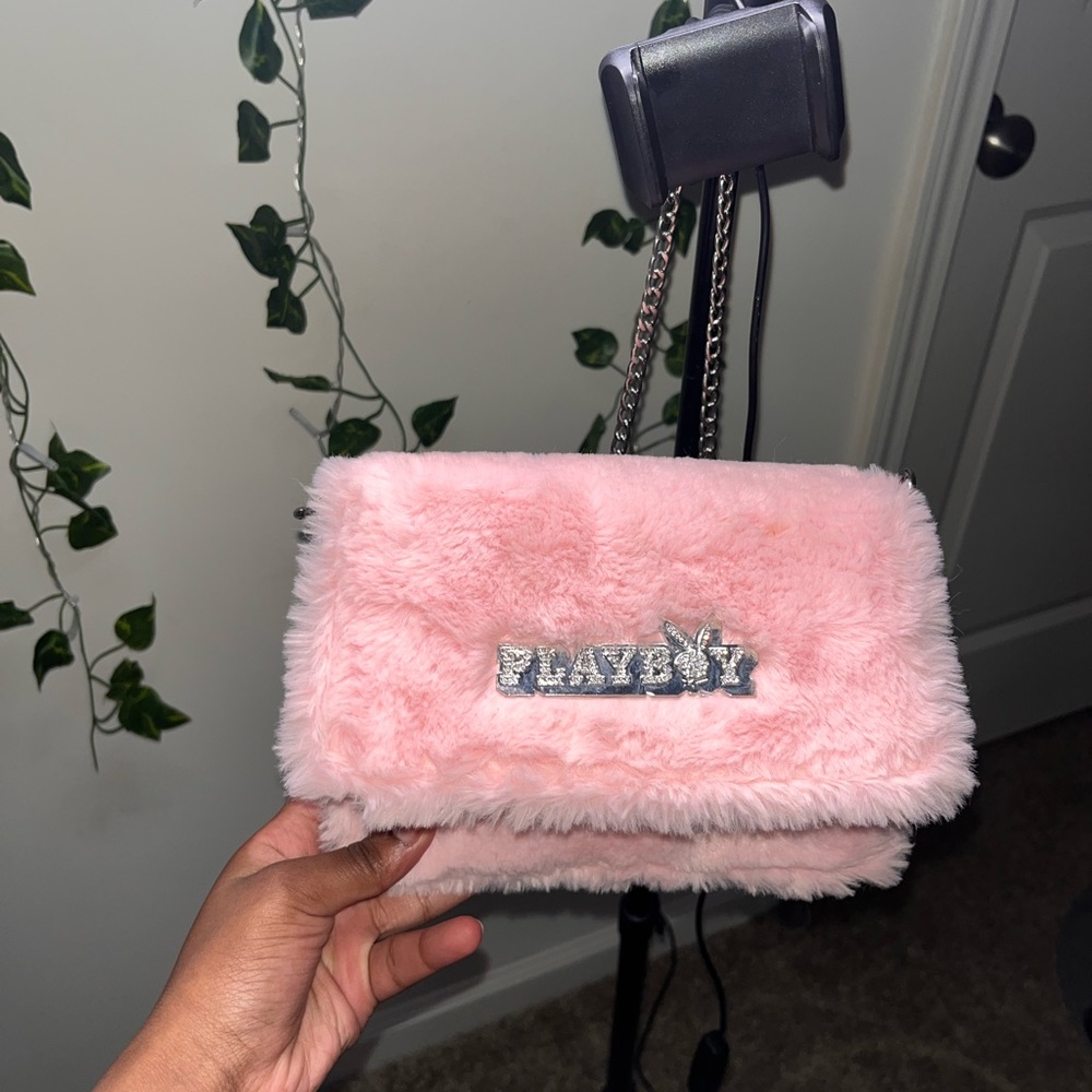 Pink Playboy crossbody purse
